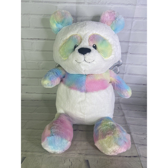 Animal Adventure Panda Bear Pearly Pals Pastel Tie Dye...